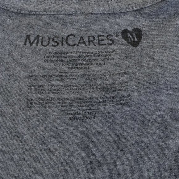 MusiCares • Printed Short Sleeve Crew Neck T-shirt - Picture 8 of 8